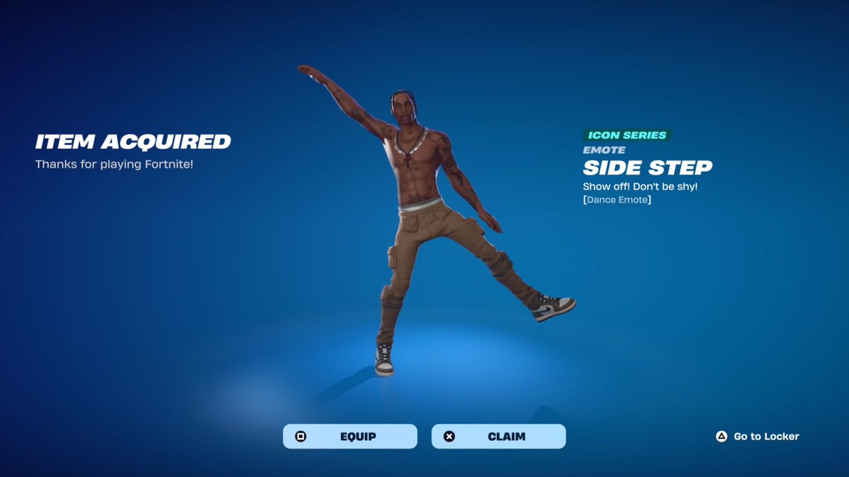 Fortnite Side Step Emote Giveaway 🎁

To Enter: 
❤️♻️ LIKE &amp; RETWEET
📲 FOLLOW <a href="/FortniteFNLK/">Fortnite Leaks 🕜</a> <a href="/braniyt/">brani</a> 
🛑 SUBSCRIBE youtube.com/brani
🎙️JOIN DISCORD discord.gg/HtPVfVD
✅ COMMENT “DONE”

USE CODE ‘FNLK’ #ad