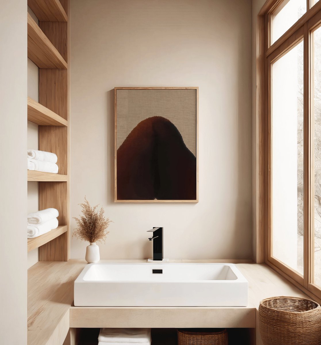 Kookimonstudios's tweet image. Bold and warm, Crimson Hollow brings Japandi calm through rich crimson-black ink textures.
Link: etsy.com/listing/434765…

#JapandiArt #AbstractInk #PrintableDecor #WabiSabiStyle #CrimsonArt #ModernWallArt #DigitalDownload #etsyfinds #artforsale #wallsrt #MinimalistWallArt