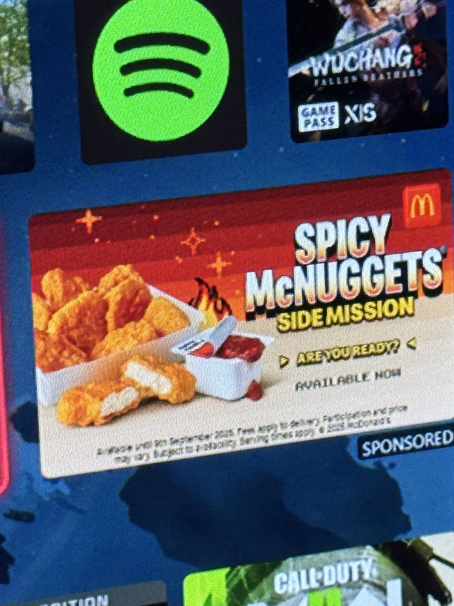 Has this been a thing this is the first time I saw an actual ad on Xbox? #xbox  #ads #gaming  #GamingCommunity