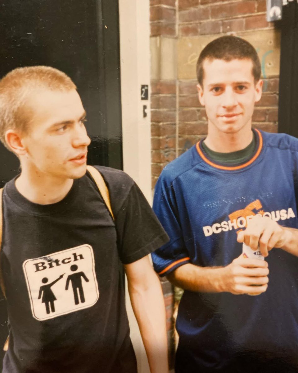 Bitch Skateboards shirt from 1994. The brand was started by the World Industries CEO’s brother in response to the formation of Girl Skateboards. (Later sold to Japan Distributors and still being manufactured today)