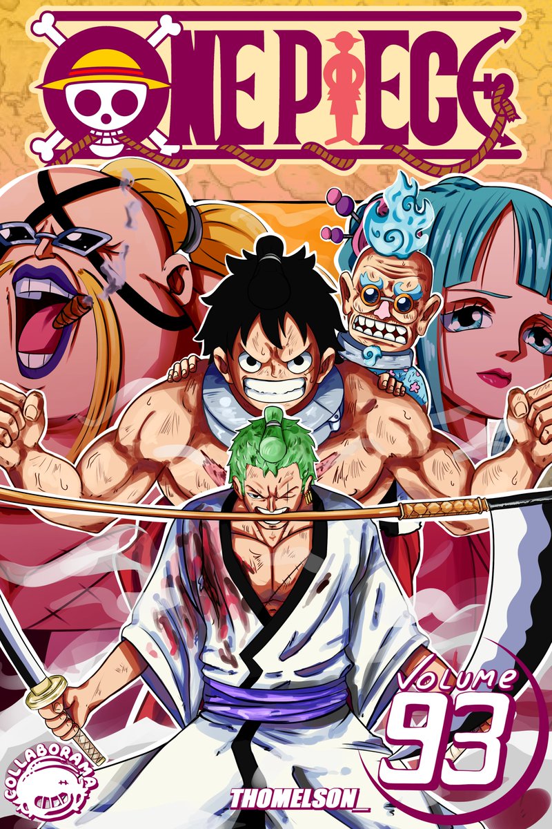 ONE PIECE VOL 93 REDRAW FOR #COLLABORAMA ‼️
