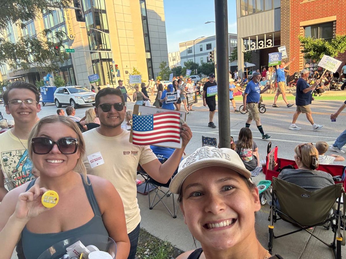 Brett Galaszewski (@bgalswi) on Twitter photo IOWAAAAA WE ARE HERE 👋
Our <a href="/TPAction_/">Turning Point Action</a> team is all over the place right now at the Iowa State Fair opening night parade!
We’re previewing merch we’re giving out this week at our booth and signing people up to become PCs with their county GOPs.
Come find us if you’re in IOWAAAAA WE ARE HERE 👋
Our <a href="/TPAction_/">Turning Point Action</a> team is all over the place right now at the Iowa State Fair opening night parade!
We’re previewing merch we’re giving out this week at our booth and signing people up to become PCs with their county GOPs.
Come find us if you’re in
