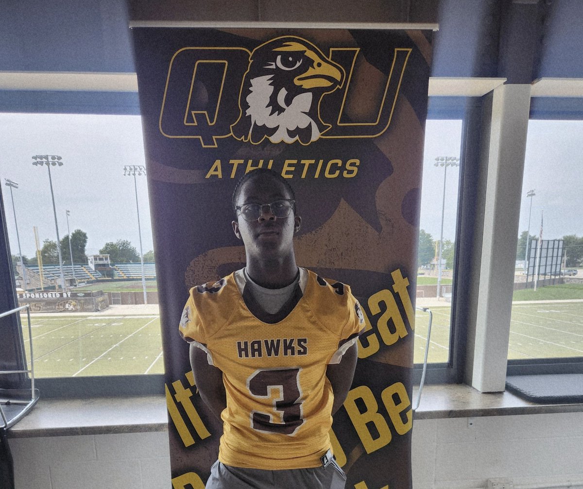 Jakel Mccollum-Mattox (@mattox_kel) on Twitter photo Had an awesome visit today at Quincy University!Big thanks to all the coaches for the tour and taking the time to talk about the program and the school! <a href="/CoachRachat/">Cody Rachatellelle</a> <a href="/CoachKirk_/">Kirkland Burton</a> <a href="/MJ_NFLDraft/">Mark Johnson</a> <a href="/PrepRedzoneWI/">Prep Redzone Wisconsin</a> Had an awesome visit today at Quincy University!Big thanks to all the coaches for the tour and taking the time to talk about the program and the school! <a href="/CoachRachat/">Cody Rachatellelle</a> <a href="/CoachKirk_/">Kirkland Burton</a> <a href="/MJ_NFLDraft/">Mark Johnson</a> <a href="/PrepRedzoneWI/">Prep Redzone Wisconsin</a>