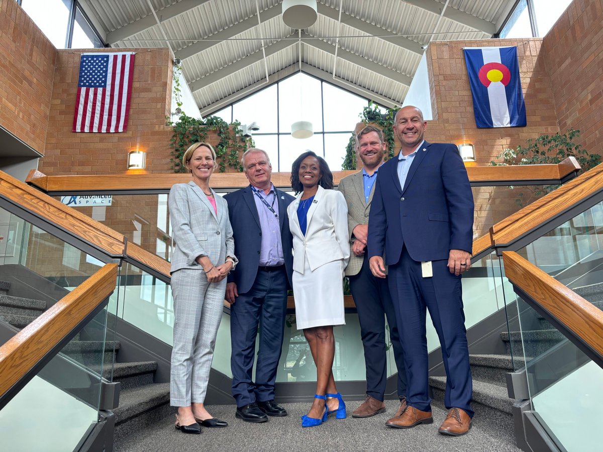 AdvancedSpace's tweet image. Thrilled to have hosted Heather Pringle, Maj Gen, USAF (Ret.), CEO of @SpaceFoundation, for a tour at our Westminster HQ! ✨ Grateful for the insightful discussions! 🚀

#Innovation2Orbit #AdvancedSpace #SpaceFoundation