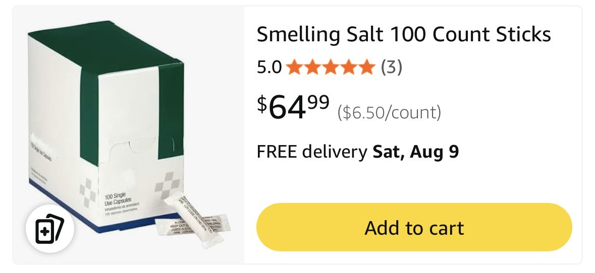 Can’t wait to dive bomb the fellas in 129 with stealth smelling salts this year.