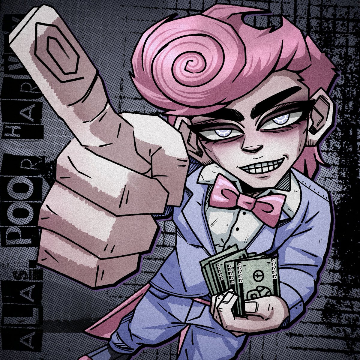 🩸WHO WILL CRY FOR HARVINGTON?💸
[aka HARVEY IF I HAD DESIGNED HIM IN MY 2025 STYLE]