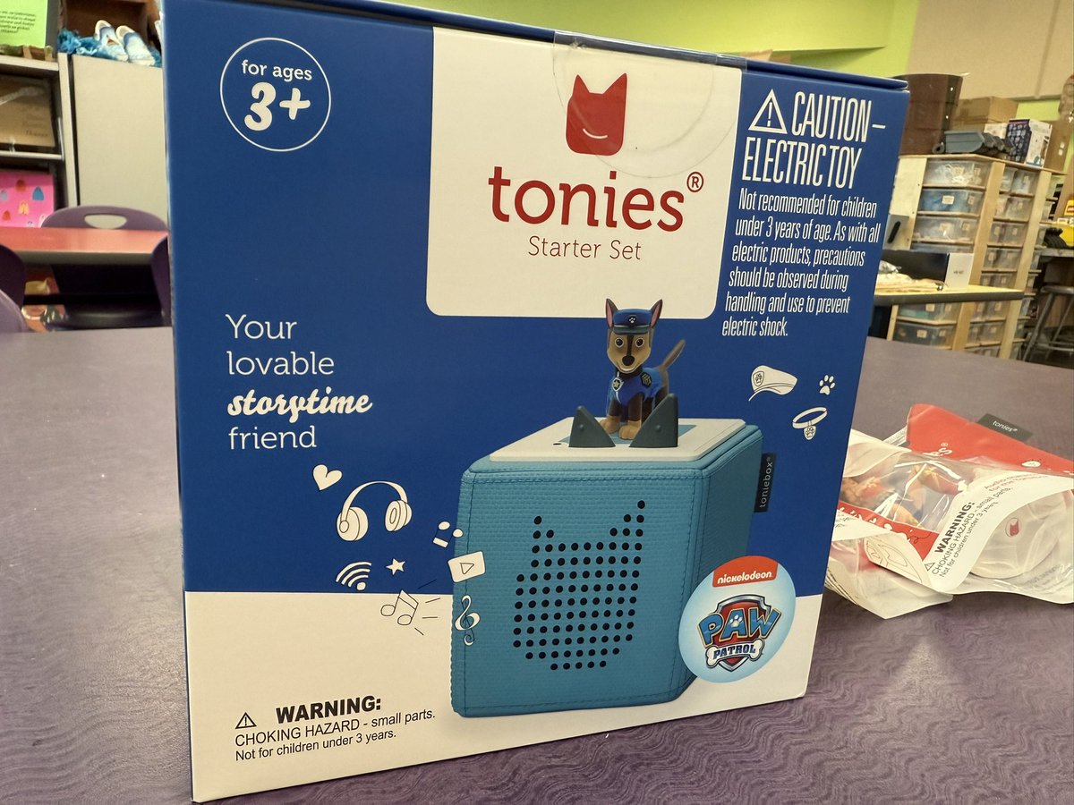 ToddLaVogue's tweet image. TCS MEDIA: Thank you to @tonies_UK and 
@ssunshne for the storytime cubes.