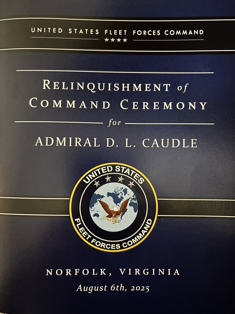Admiral_Foggo's tweet image. Congrats to ADM Daryl Caudle on 44 months as CDR FFC! Next stop, the Pentagon, to be our 34th CNO! BZ! As we celebrate 250 years of history, our Navy is in good hands with ADM Caudle at the helm!! All Ahead Flank! @CMS_Washington @NavyLeagueUS @CommanderUSFFC  @chinfo