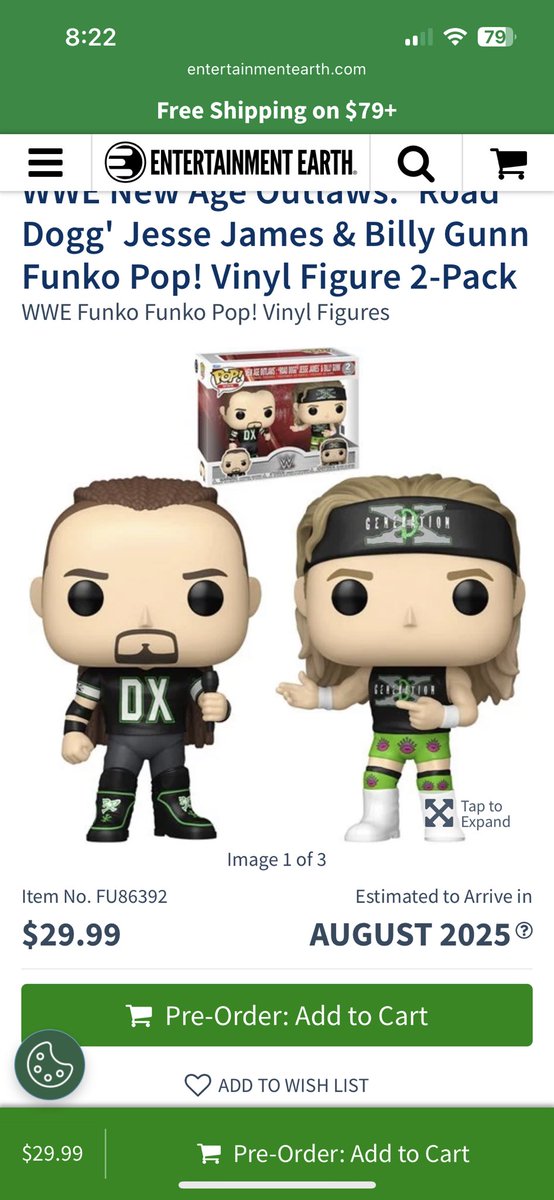 Ashangelo's tweet photo. You guys! 

They’re finally giving us @BrianRDJames and @RealBillyGunn Funko pops and I am screaming! https://t.co/CmfNHKDNvX
