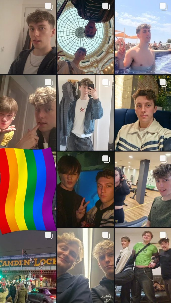 DanDapollo's tweet photo. I may be self obsessed but these monthly photo dumps are shaping up nicely #InstaGrid https://t.co/eGIAuZKkYX