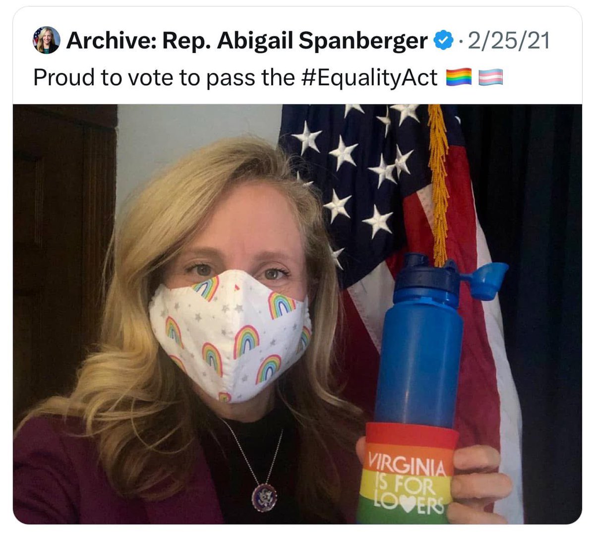 Abigail is a liar—she's not for parents.

❌ Voted against the Parents Bill of Rights
❌ Voted to let boys in girls’ sports and change in their locker rooms
❌ Backed schools hiding gender transitions from parents

She’s dishonest and too radical for Virginia.