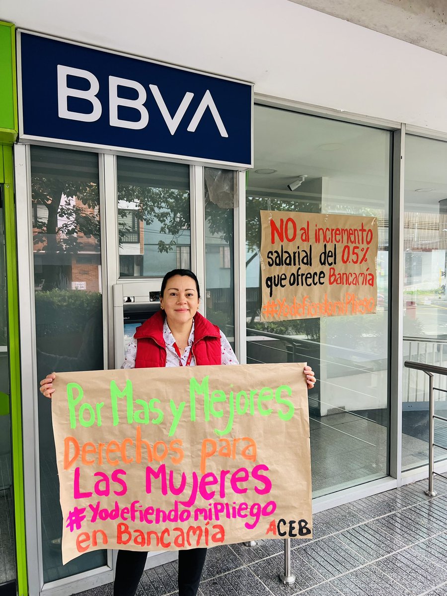 #YoDefiendoMiPliego por la aplicación efectiva del Convenio 190 contra la violencia laboral en Bancamía <a href="/acebnacional/">ACEB</a> <a href="/sandramilemu/">Sandra Milena Muñoz Cañas</a> <a href="/MintrabajoCol/">MinTrabajo</a> <a href="/fabioariascut/">Fabio Arias Giraldo</a>