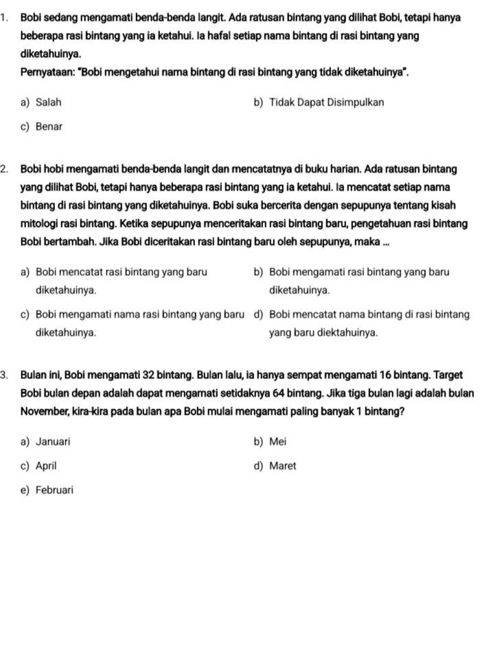 Stdwara's tweet photo. LATSOL PU
cr: @_wearedandelion 

Hallo aku ada latsol lagi nih, yukk dikerjakan 🩷 https://t.co/ZOMm88ziYl