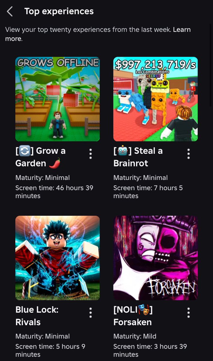 What’s y’all most played game this week?