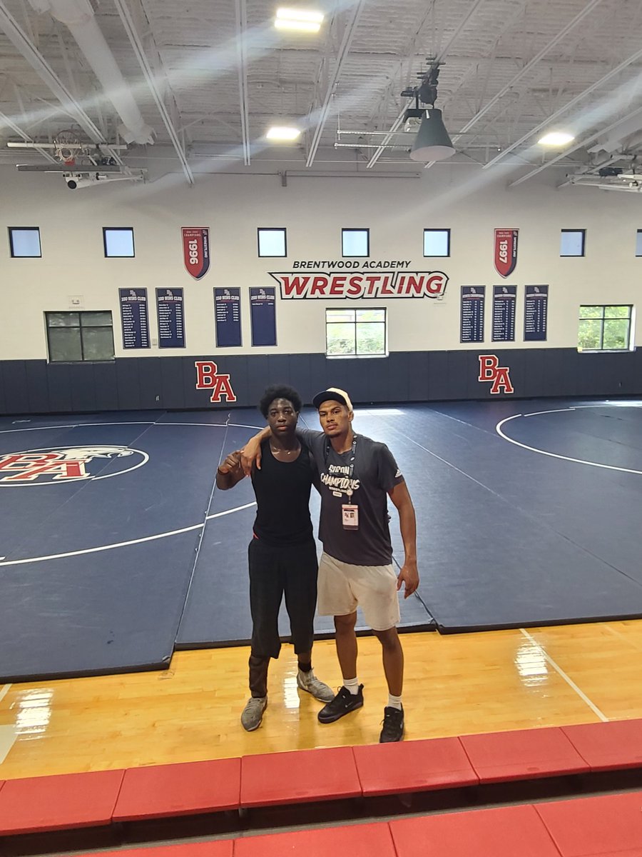 I've been having some great practices with d1 wrestler coach max maylor and some other great coaches and wrestlers at Brentwood Academy, constantly getting better.
All Glory to God🙏🏽