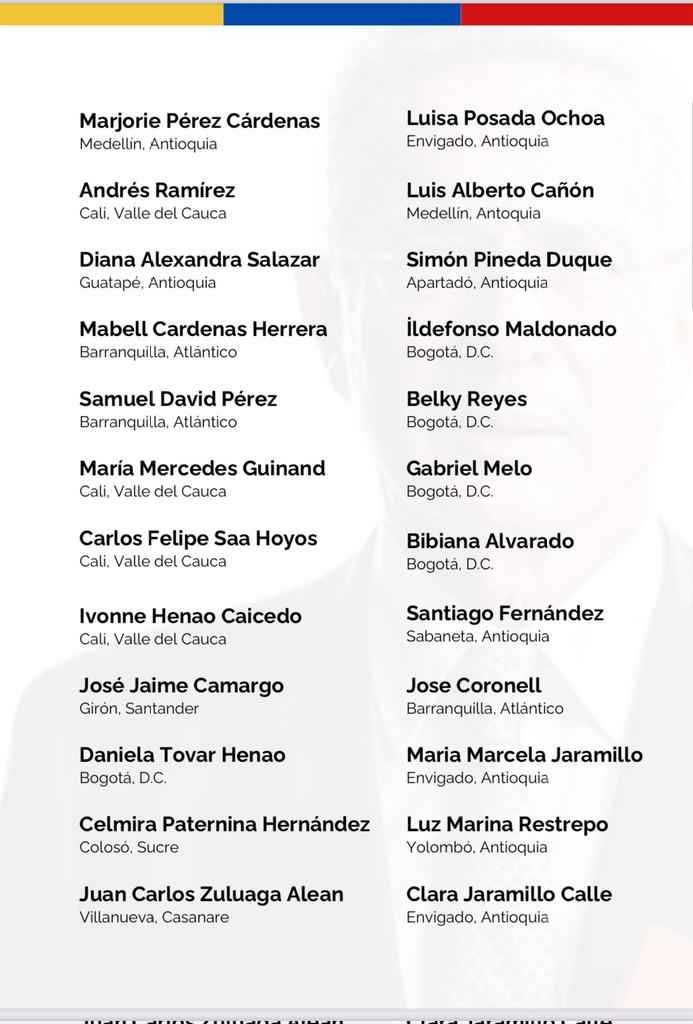 Esta carta nace del corazón de una nación que aún no lo olvida! Del respeto, de la memoria y de la gratitud que millones de Colombianos tenemos por usted!
Gracias Presidente <a href="/AlvaroUribeVel/">Álvaro Uribe Vélez</a> !
Gracias <a href="/mcamilauribec/">María Camila Uribe</a>