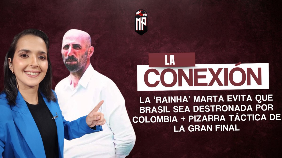 Mundo Pelota — La Conexión

Cerramos nuestra cobertura de la #CopaAméricaFem 2025 con un repaso de la final + Análisis táctico del partido en La Pizarra de <a href="/Tony_Spinelli/">Antonio Tano Spinelli DT</a>, junto a nuestra <a href="/GeralSports7/">Geraldine Carrasquero ⚽🎙️</a>.

Míralo ya en nuestro canal de Youtube 👇:
youtube.com/watch?v=7i25Ri…