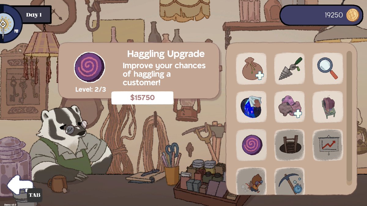 Gemporium Demo Out Now! ✨ (@mergeconflict) on Twitter photo Here's 4 screenshots from our #WholesomeGame Gemporium! A game about mining, refining, and selling rocks⛏️
Thanks for the tag <a href="/Harry_the_Heath/">Cozy Harry | Pawsta 🐭</a> Here's 4 screenshots from our #WholesomeGame Gemporium! A game about mining, refining, and selling rocks⛏️
Thanks for the tag <a href="/Harry_the_Heath/">Cozy Harry | Pawsta 🐭</a>
