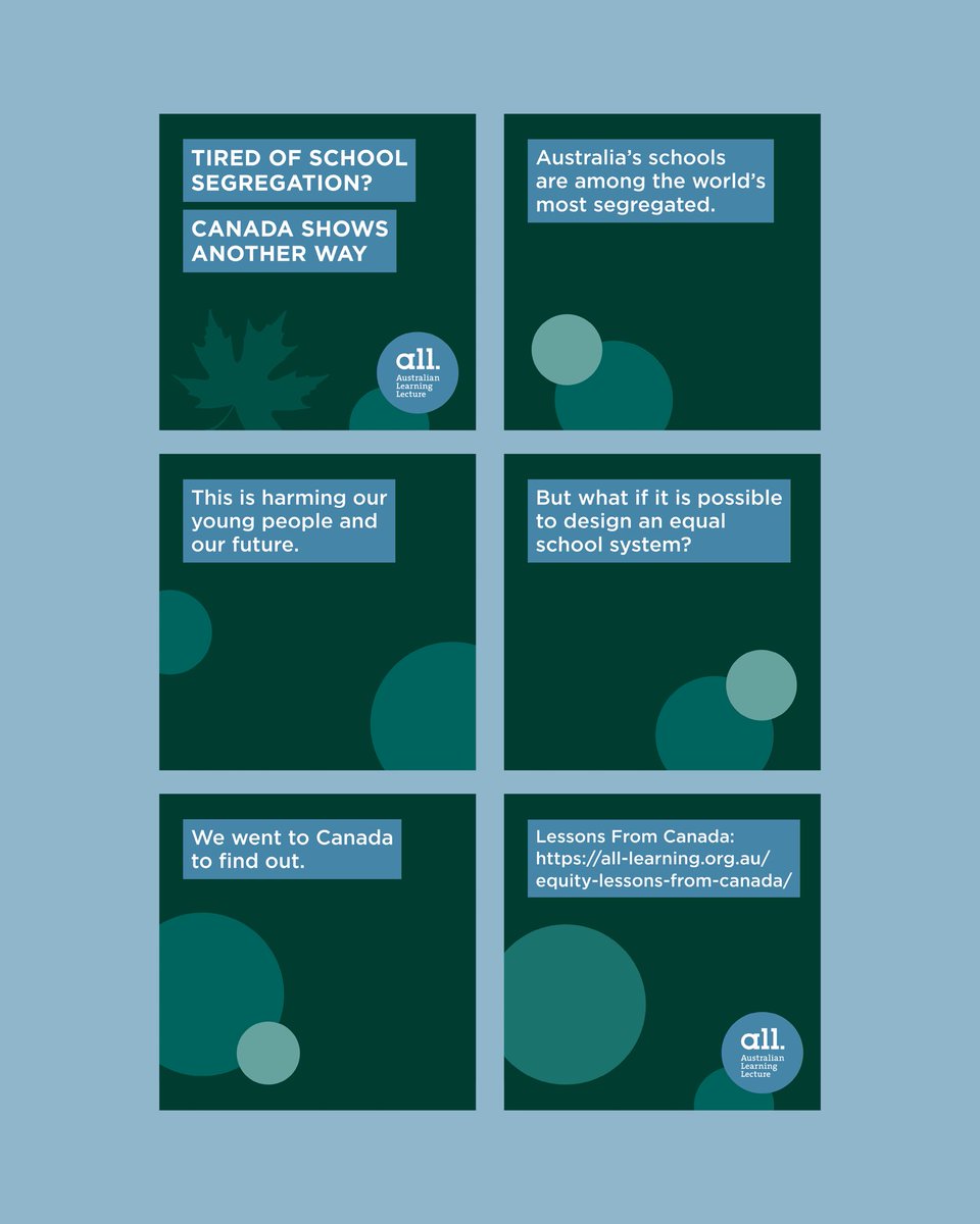 ALL_learnAU's tweet photo. Australia’s schools are among the world's most segregated, harming our young people.
But solutions are possible. Our report shows what we can do, drawing inspiration from Canada.
https://t.co/luBmbqgLni
@ASPALeaders @TBGreenwell
#auspol #schools #lessonsfromcanada https://t.co/rwqKedKYX5