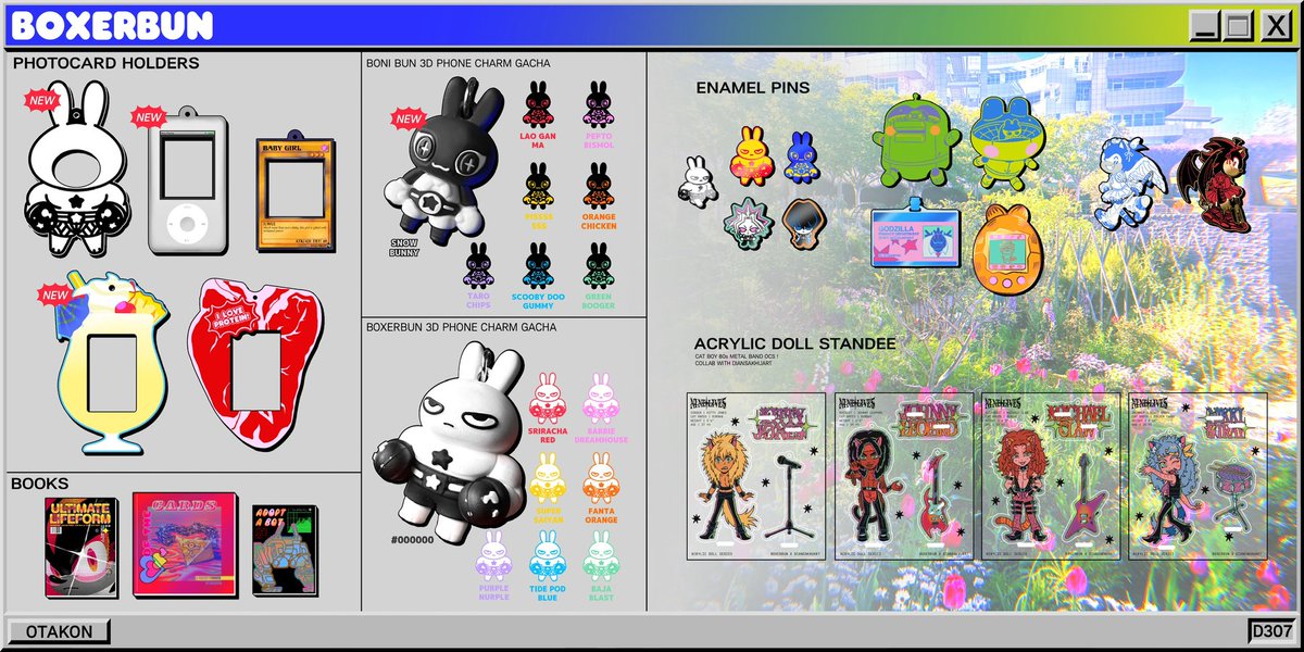 My catalog for ・:*+.OTAKON.:+ :D

AA D307

Debuting a new shirt!!! Mobile Suit Tama shirt! Check it out!! 