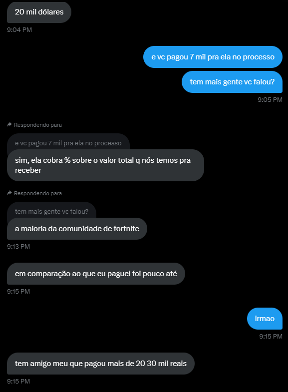 Bem, tomou uma proporção que eu não imaginava, vamos lá

A "contadora" que me referi é a <a href="/ecnmx/">Oriana Morrison</a> que atende pelo email contato@restituicao.gg inclusive tem um site para isso. Essa pessoa que se diz especialista, está ameaçando, bem como, mudando processos para beneficio próprio,