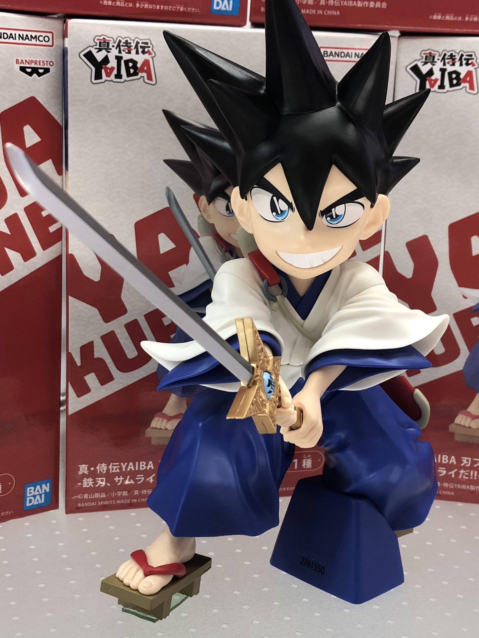 真・侍伝 YAIBA 鉄刃 サムライだ！！ フィギュア 6個 真・侍伝YAIBA 鬼丸猛フィギュア-勝負だ。鉄刃-｜商品情報