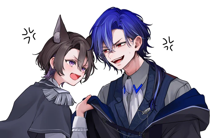 りとさんのペア画企画の獲得イラスト