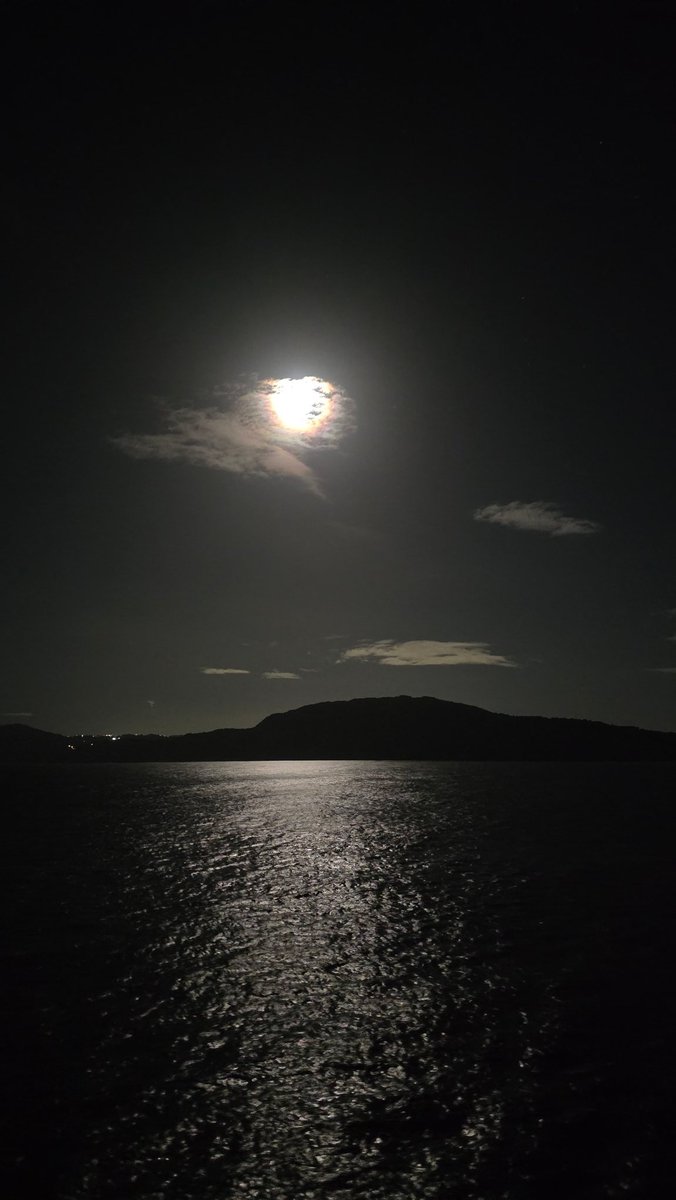 KAB5238's tweet photo. Night Sailing ⛵️ https://t.co/iBtMnAOz7l