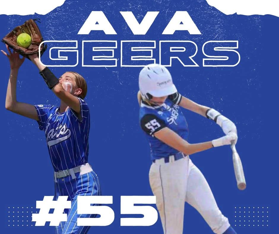 Welcome back Ava Geers!

Ava will be a sophomore at Fremont High school.

Ava was a mainstay in CF for us last season, she covers ground and is a third of our no fly zone outfield!

Speed and an ability to find gaps makes her a very versatile player for us.

Let's go AG!