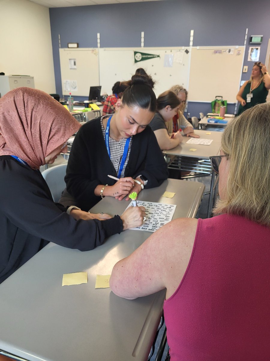 SSislerFCPSmath's tweet image. Two fabulous days with our #fcpssecmath new hires! They came ready to learn. I can&apos;t wait for them to be with our students!!! Thanks @ms_hsquared and @NDillsFCPS for your amazing support of our new hires!!