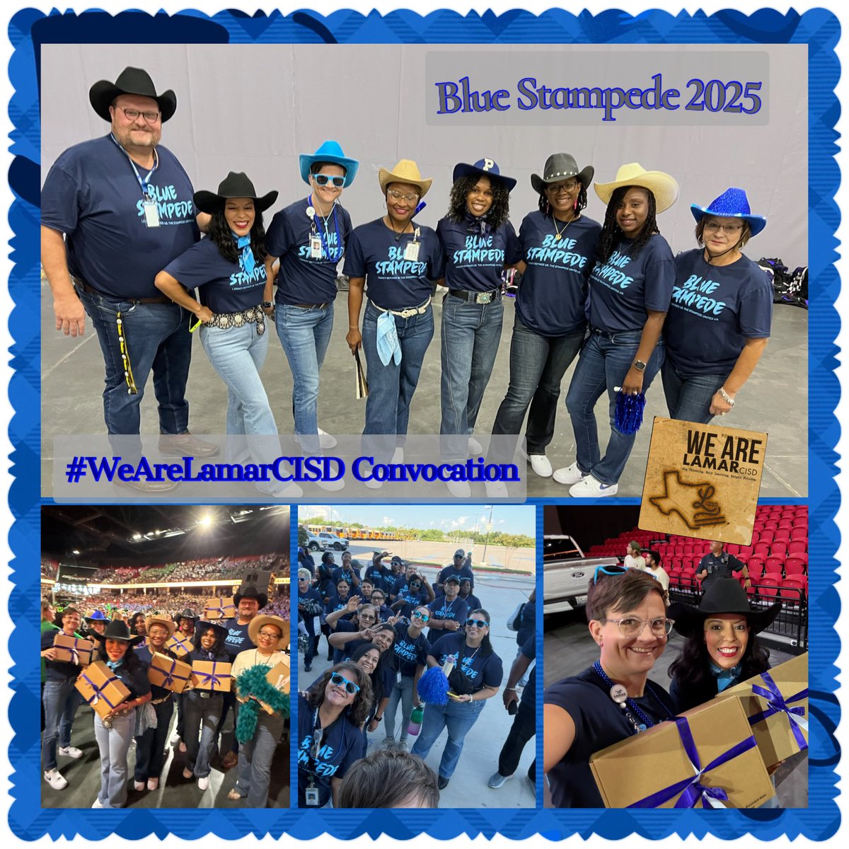 💙So grateful to be a part of the excitement &amp; excellence that is #LamarCISD!  The #BlueStampede showed we are ready for an amazing school year‼️#BlueLegacy <a href="/LaProfeMoni/">Monica Auffant</a> <a href="/MichaelSemmler/">Michael Semmler</a>
