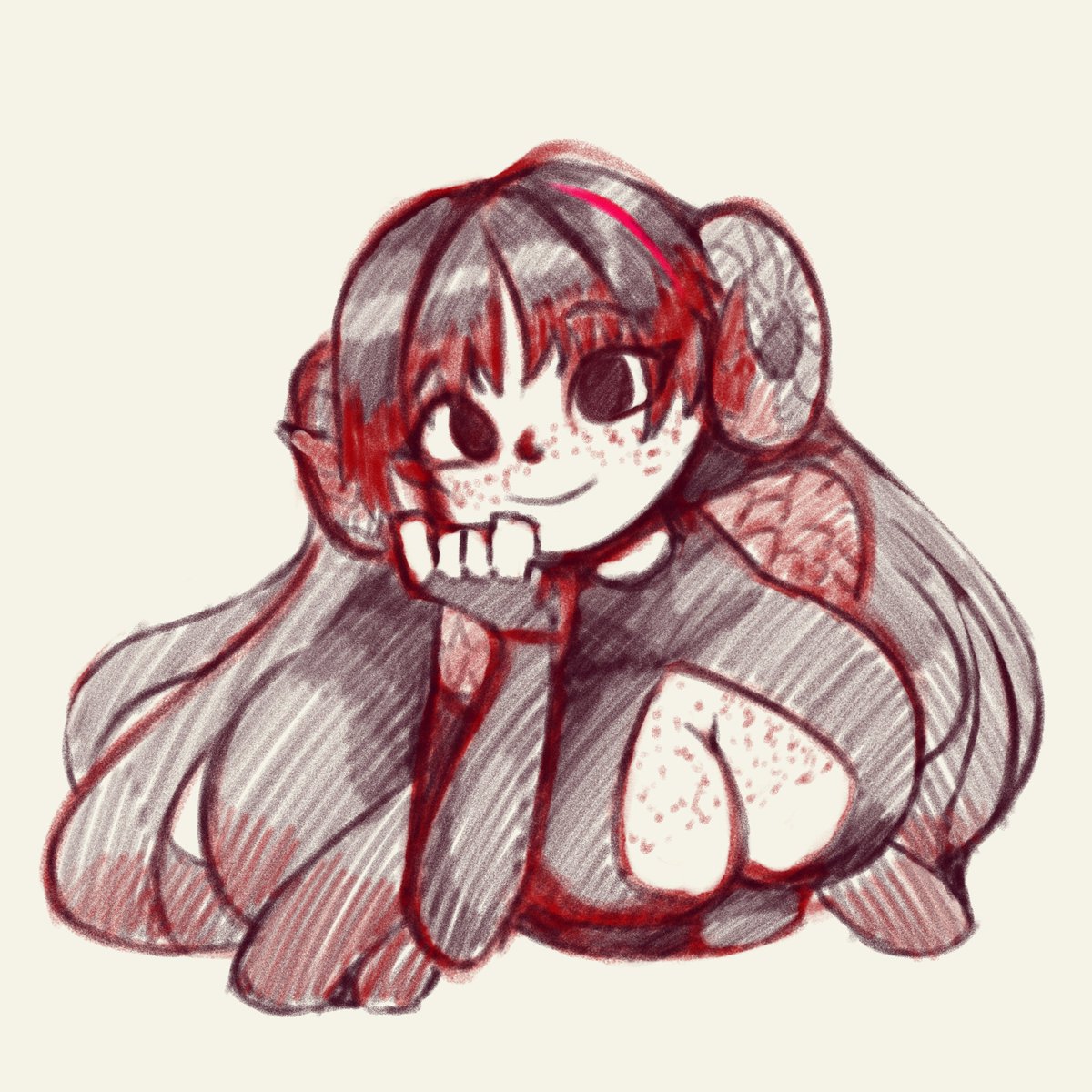 AngieAlter's tweet photo. @Fish_Wich da freckled dragon https://t.co/aIZX4y5Mdw