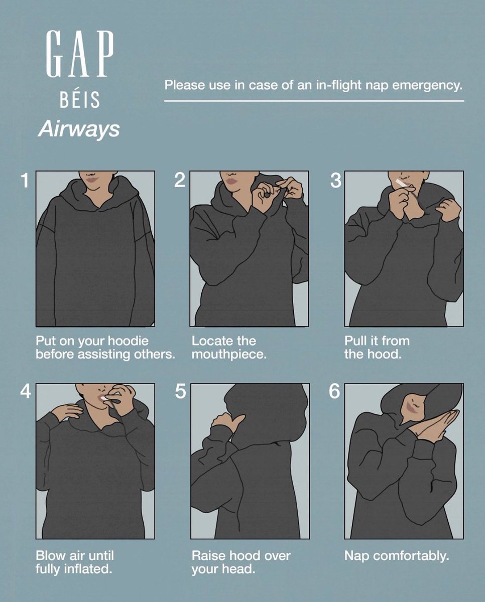 Shtreetwear's tweet photo. New Gap Hoodie with a Built in Pillow https://t.co/SagA6LCWWI