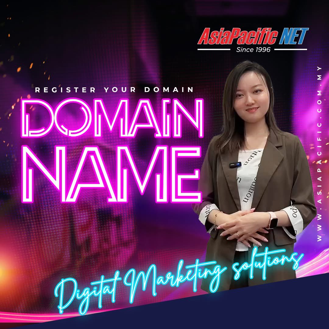 AsiaPacificNET_'s tweet photo. An official MYNIC Registrar for .my domain names in Malaysia.
Register, renew or transfer your domain name with us, we provide on-site services for your domain needs.
#AsiaPacificNet a MD Status company
#DomianName #DomainNameRegistration #MYNIC #DotComDotMY #DotMY https://t.co/R0uBwPLvh3