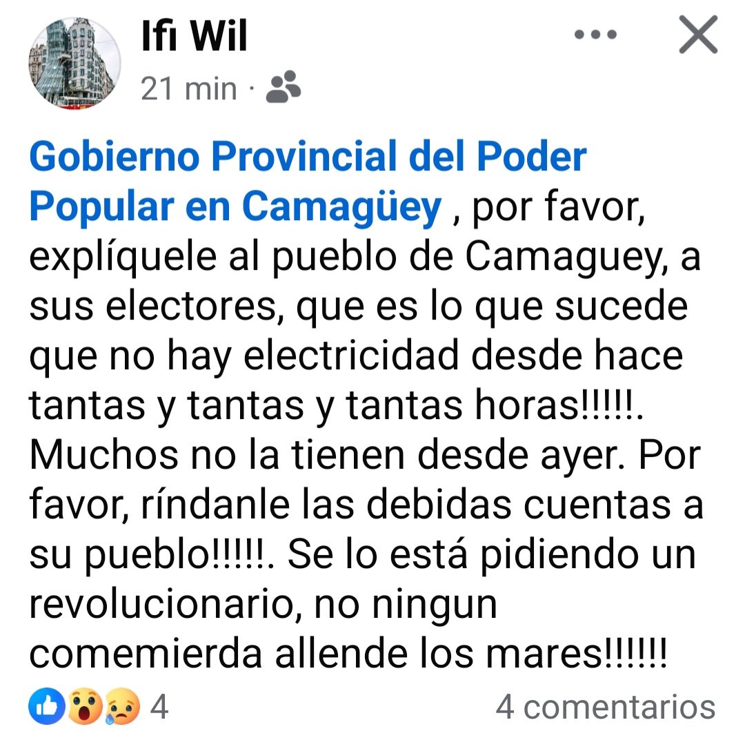 Camagüey (@camaguey1514) on Twitter photo Los "revolucionarios" pidiéndole cuentas al gobierno 🤣🤣🤣
#Camagüey
<a href="/GobCamaguey/">Gobierno de Camagüey</a> Los "revolucionarios" pidiéndole cuentas al gobierno 🤣🤣🤣
#Camagüey
<a href="/GobCamaguey/">Gobierno de Camagüey</a>