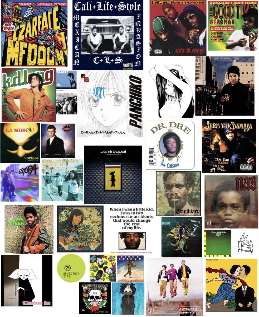 denjionperc's tweet photo. epic thread of my favourite things

music albums
games
animes
movies https://t.co/euMKBJWZH5