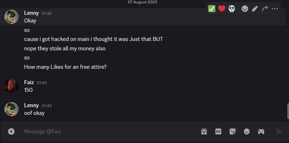 Help me out ive just been Robbed no Joke. Help me Out!