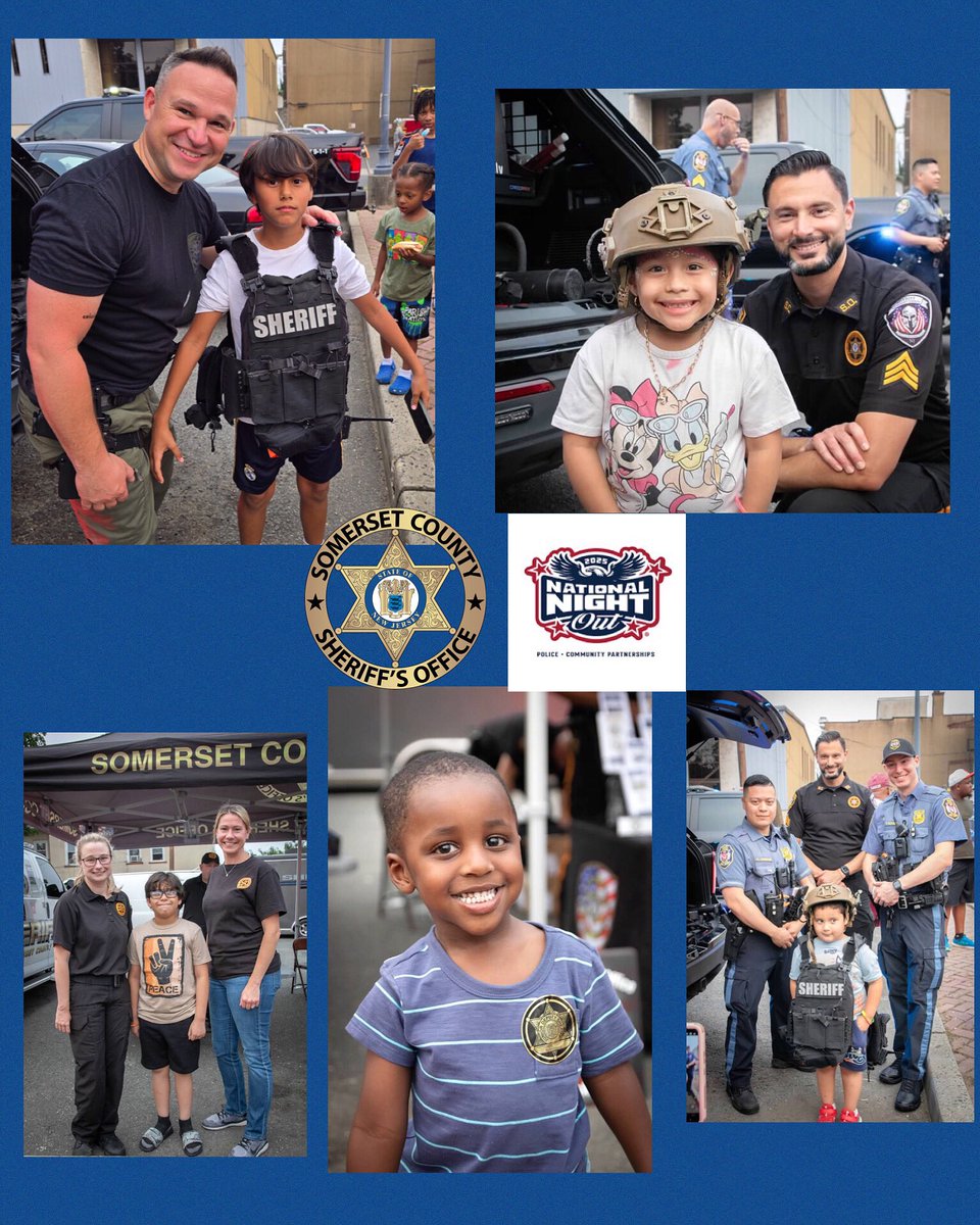 BillSchievella's tweet image. One of the best parts of National Night Out is spending time with our “young recruits”l These future Sheriff’s Officers were in North Plainfield. #scsoprotectingandconnecting #NationalNightOut2025 @SCSheriffs