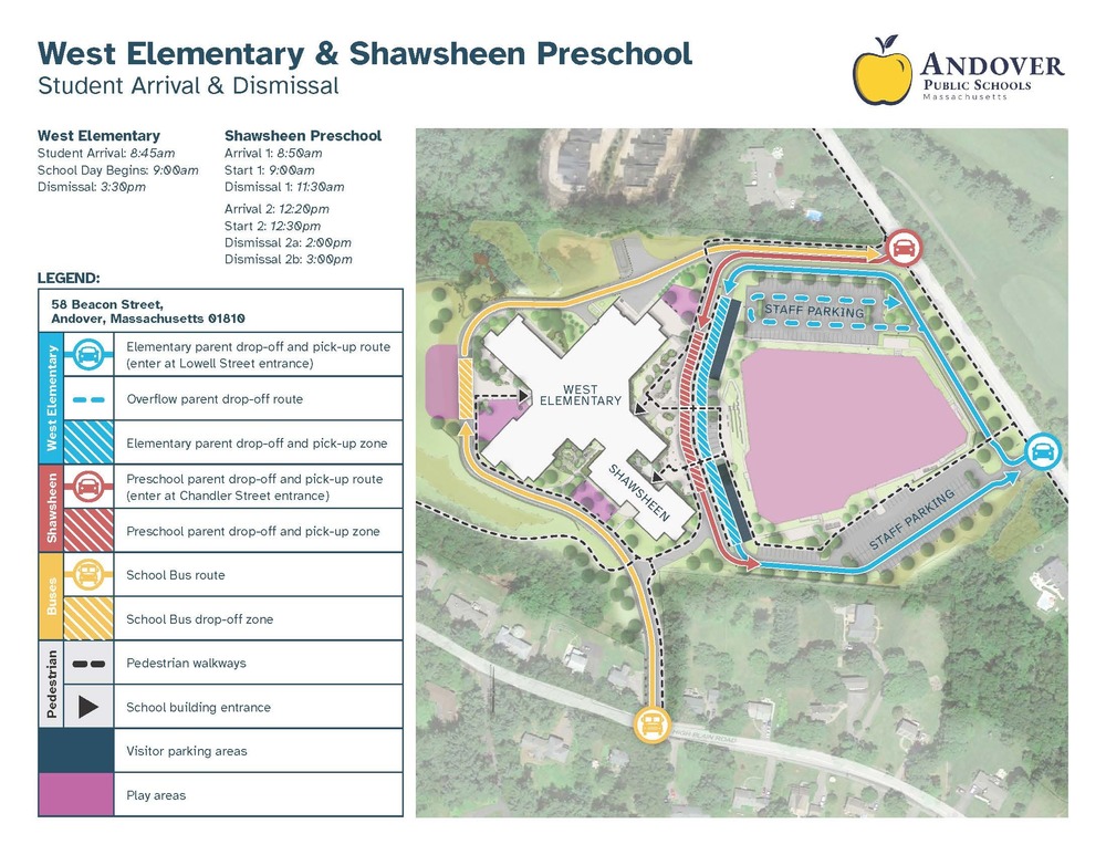 NEW Traffic Patterns for West El &amp; Shawsheen for 2025-2026 School Year aps1.net/o/wes/article/…