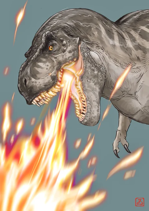 Hahahahahaha!!!! At last, I got a Jurassic World ticket!!!