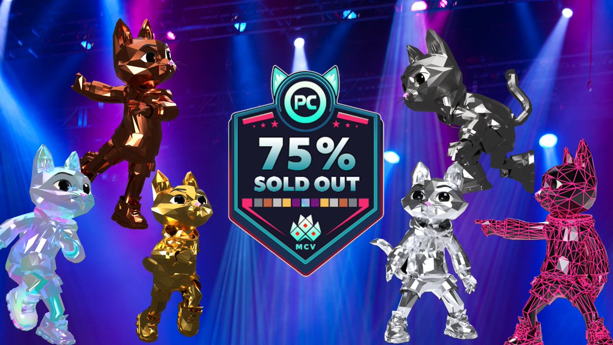 Mars Cats Ventures (@marscatventures) on Twitter photo WOW. We're officially 75% SOLD OUT! ๐ฅ
The support from <a href="/ApeChainHUB/">ApeChainHUB</a> & <a href="/Nifty_Island/">Nifty Island ๐</a> has been incredible. Thank you!
Momentum is building and the last spots are disappearing quickly. This is your chance to join the voyage
โฌ๏ธ Secure yours now WOW. We're officially 75% SOLD OUT! ๐ฅ
The support from <a href="/ApeChainHUB/">ApeChainHUB</a> & <a href="/Nifty_Island/">Nifty Island ๐</a> has been incredible. Thank you!
Momentum is building and the last spots are disappearing quickly. This is your chance to join the voyage
โฌ๏ธ Secure yours now