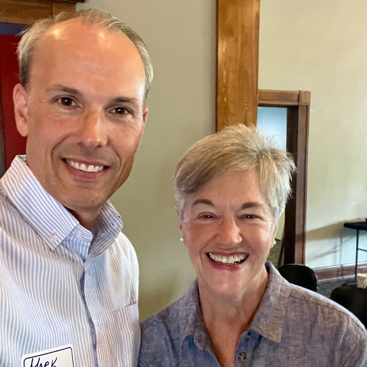 MarkTottenMI's tweet photo. Day 3. Throughout this #50CountyTour, I’m meeting people where they are to listen and learn. As AG, I'll fight for all of our rights and always stand up for Michigan. Thank you to the Emmet, Charlevoix, Antrim, and Otsego Democrats for having me! 

#TeamTotten https://t.co/dMmGf8rUk1