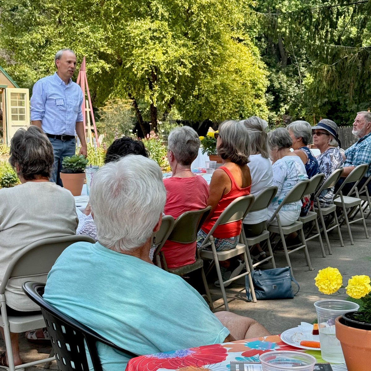 MarkTottenMI's tweet photo. Day 3. Throughout this #50CountyTour, I’m meeting people where they are to listen and learn. As AG, I'll fight for all of our rights and always stand up for Michigan. Thank you to the Emmet, Charlevoix, Antrim, and Otsego Democrats for having me! 

#TeamTotten https://t.co/dMmGf8rUk1