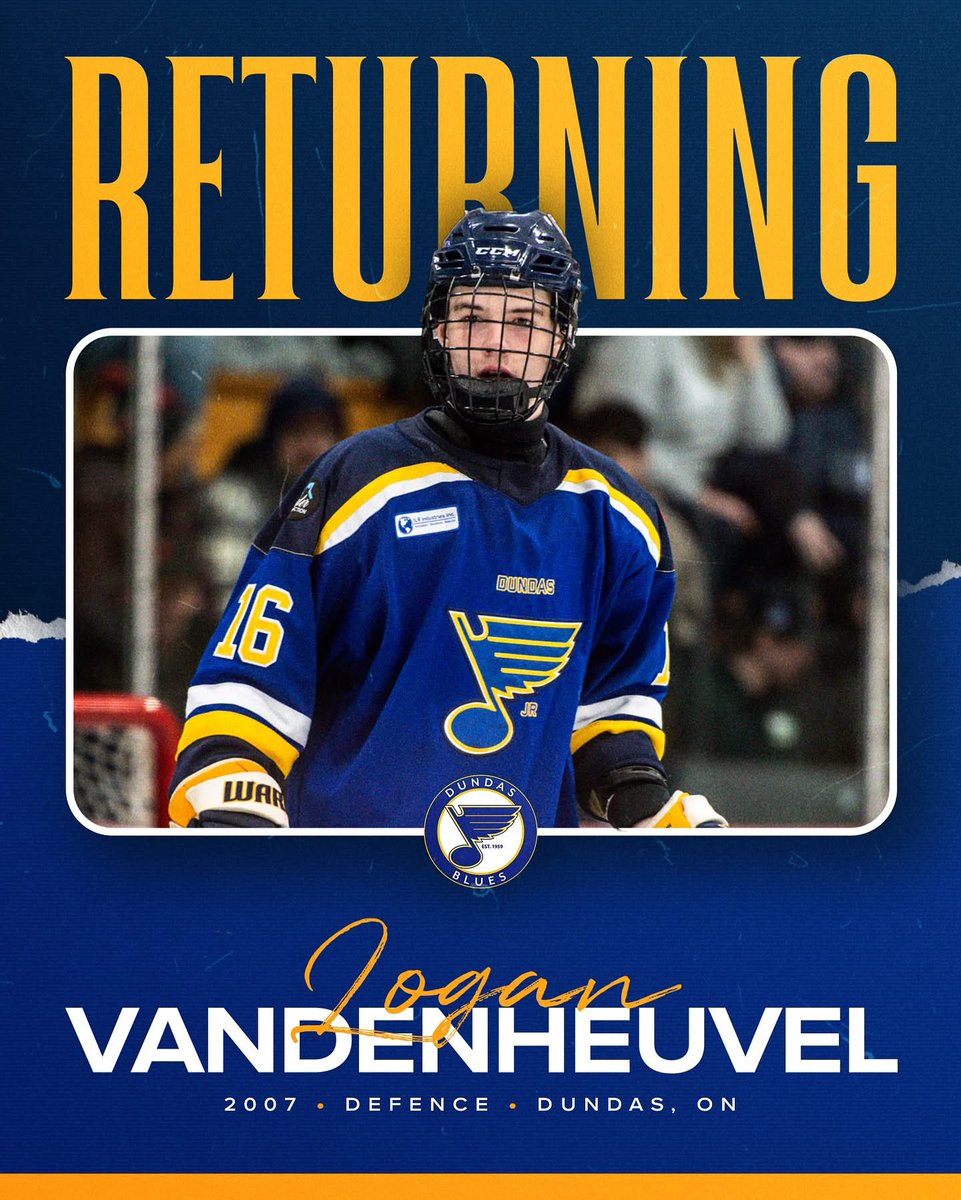 Logan is returning on D for the Blues, watch for Logan to be one of the top defenceman in the league.