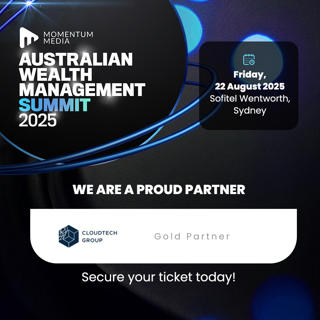 CloudTech Group (@cloudtechgrp) on Twitter photo CloudTech Group are delighted to announce that we're onboard as Gold Parners for the Australian Wealth Management Summit 2025 (<a href="/MomentumMediaAU/">Momentum Media</a>), coming to Sofitel Wentworth, Sydney on Friday, 22 August 📆.
This summit will provide a unique opportunity to explore the forces CloudTech Group are delighted to announce that we're onboard as Gold Parners for the Australian Wealth Management Summit 2025 (<a href="/MomentumMediaAU/">Momentum Media</a>), coming to Sofitel Wentworth, Sydney on Friday, 22 August 📆.
This summit will provide a unique opportunity to explore the forces