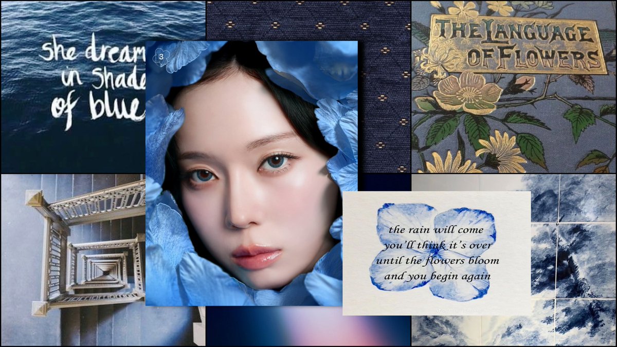 𐚱✿ ᱸ𓈒                            ───────── 
In this sanctuary of blue blooms, finding peace in the gentle embrace of nature's most delicate creations.