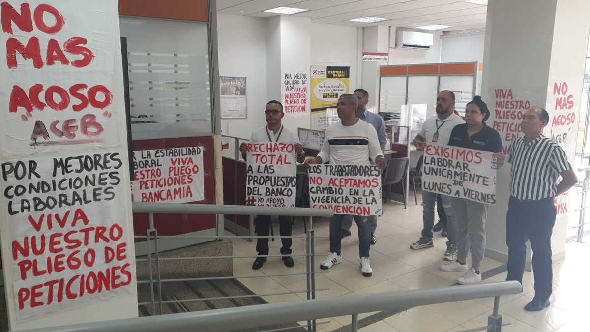 #yodefiendomipliego #YoDefiendoMiPliego por un trato digno en oficinas
<a href="/acebnacional/">ACEB</a> <a href="/uniamericas/">UNI Américas</a> <a href="/cutcolombia/">Central Unitaria de Trabajadores</a>