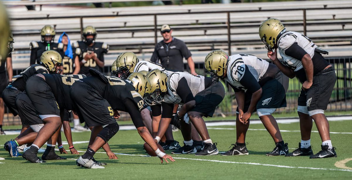 The grind is beautiful when purpose meets preparation.
Fall camp views hitting different. 📸🔥 

#TCC #WeRaid #RPIJ #purposedriven #bleedblackandgold