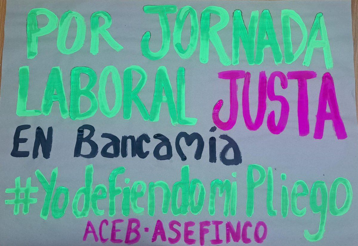 #YoDefiendoMiPliego por una jornada de lunes a viernes