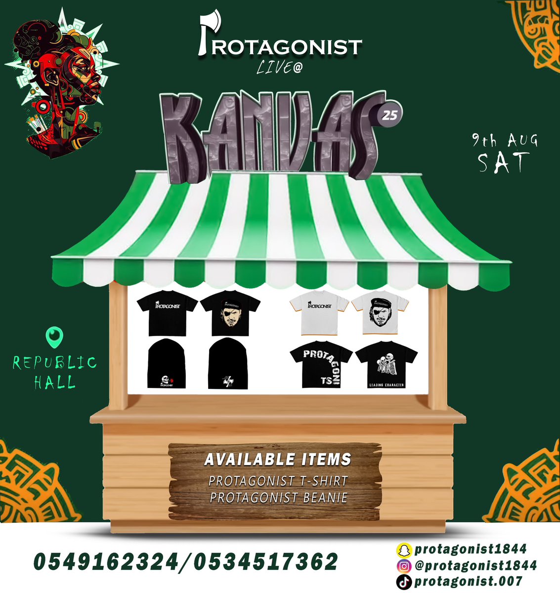 Protagonist_184's tweet photo. Protagonist Is Live at Republic Hall this  #popup https://t.co/LBk0ha1Kmi